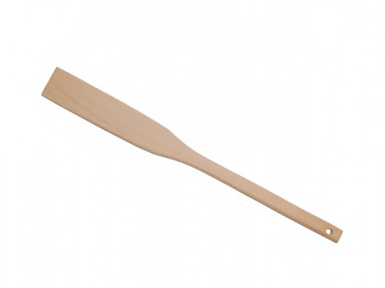 Long spoons for polenta wide handle