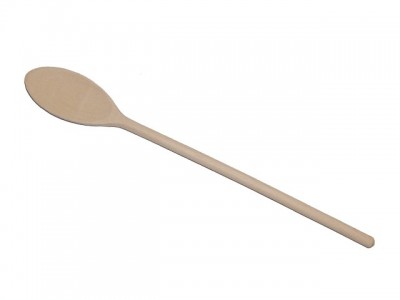 Extra oval mixing spoon, maple